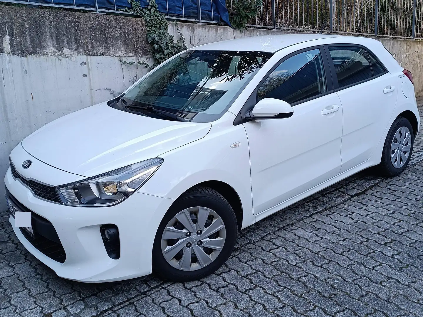 Kia Rio 1,25 MPI Titan ISG Limousine Weiß - 2