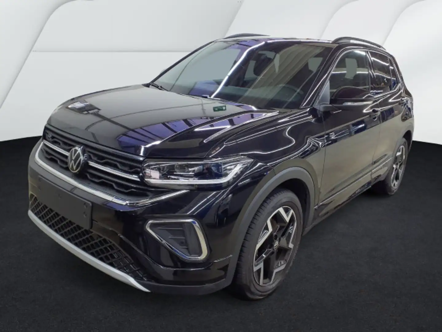 Volkswagen T-Cross 1.5 TSI DSG R-LINE AHK KAMERA NAVI SITZH Schwarz - 2