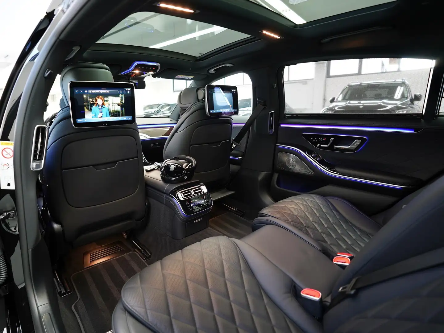 Mercedes-Benz S 350 S 350 d 4Matic Lang/Long ! M.2025-AMG LINE-VOLL Schwarz - 2