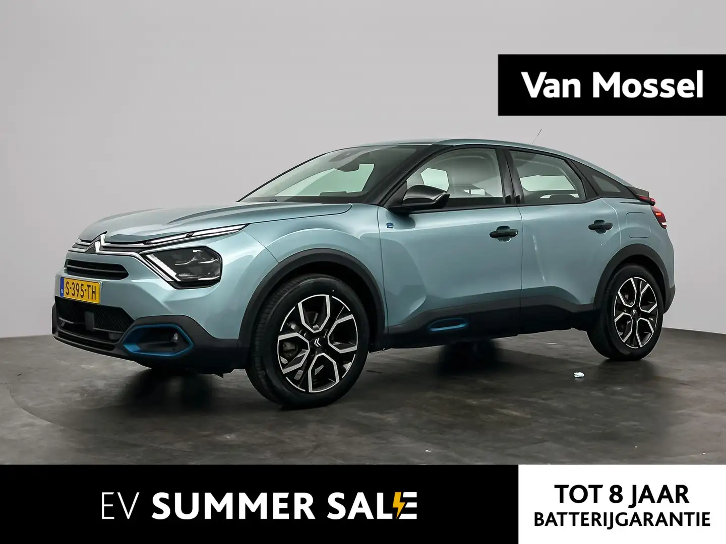 Citroen E-C4 Electric Feel 50 kWh | AppleCarplay&Androidauto | Camera | Blauw - 1