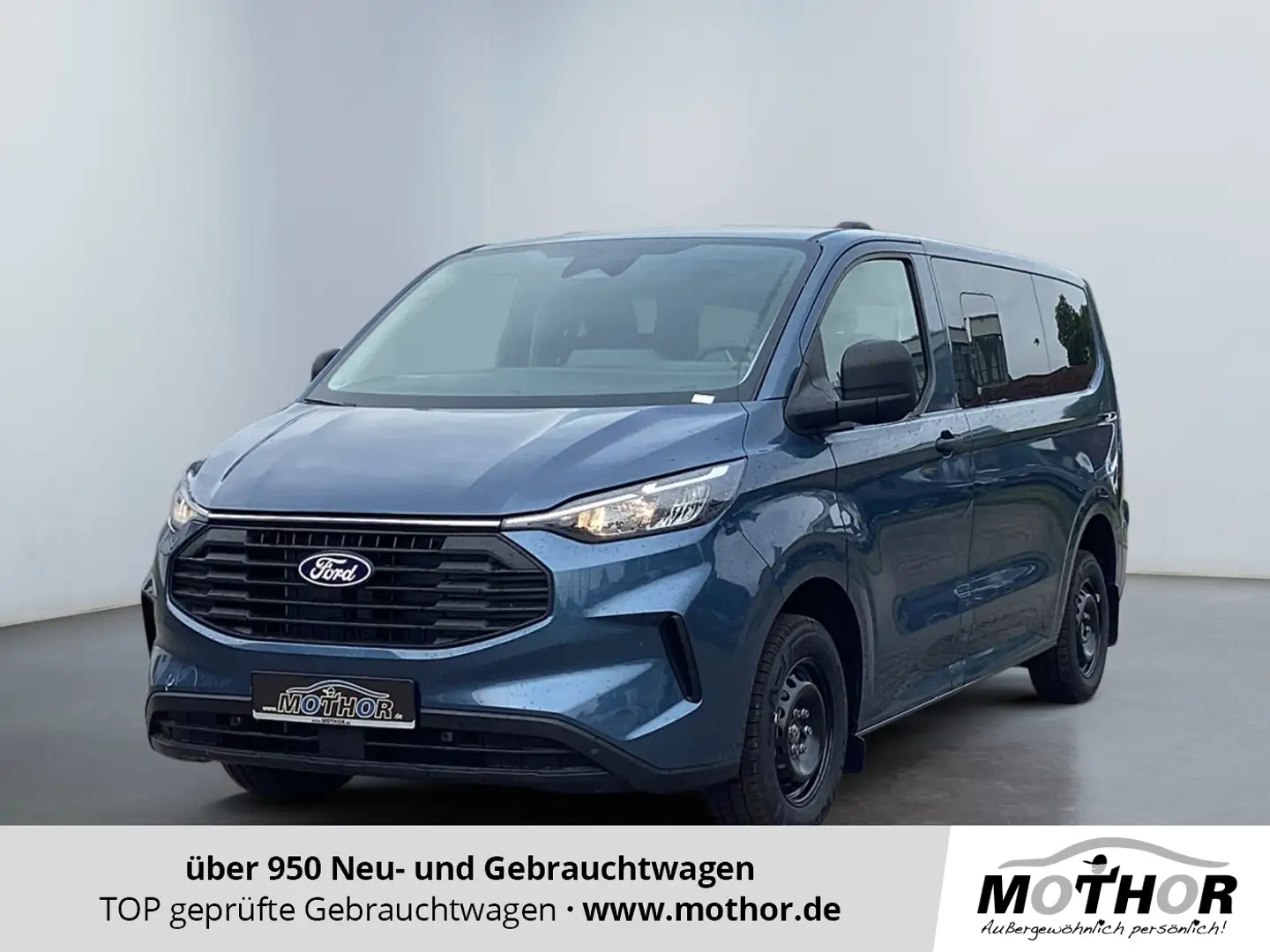Ford Transit Custom Trend 2.0 EcoBlue 320 L1 FWD LED Bleu - 1