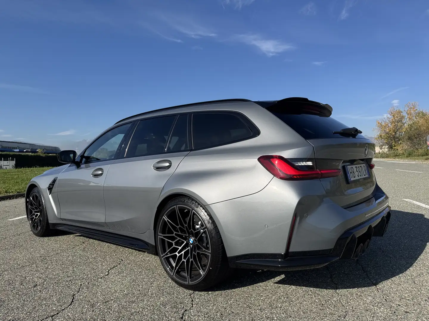 BMW M3 Touring 3.0 Competition 530CV Mxdrive IVA ESPOSTA Grigio - 2