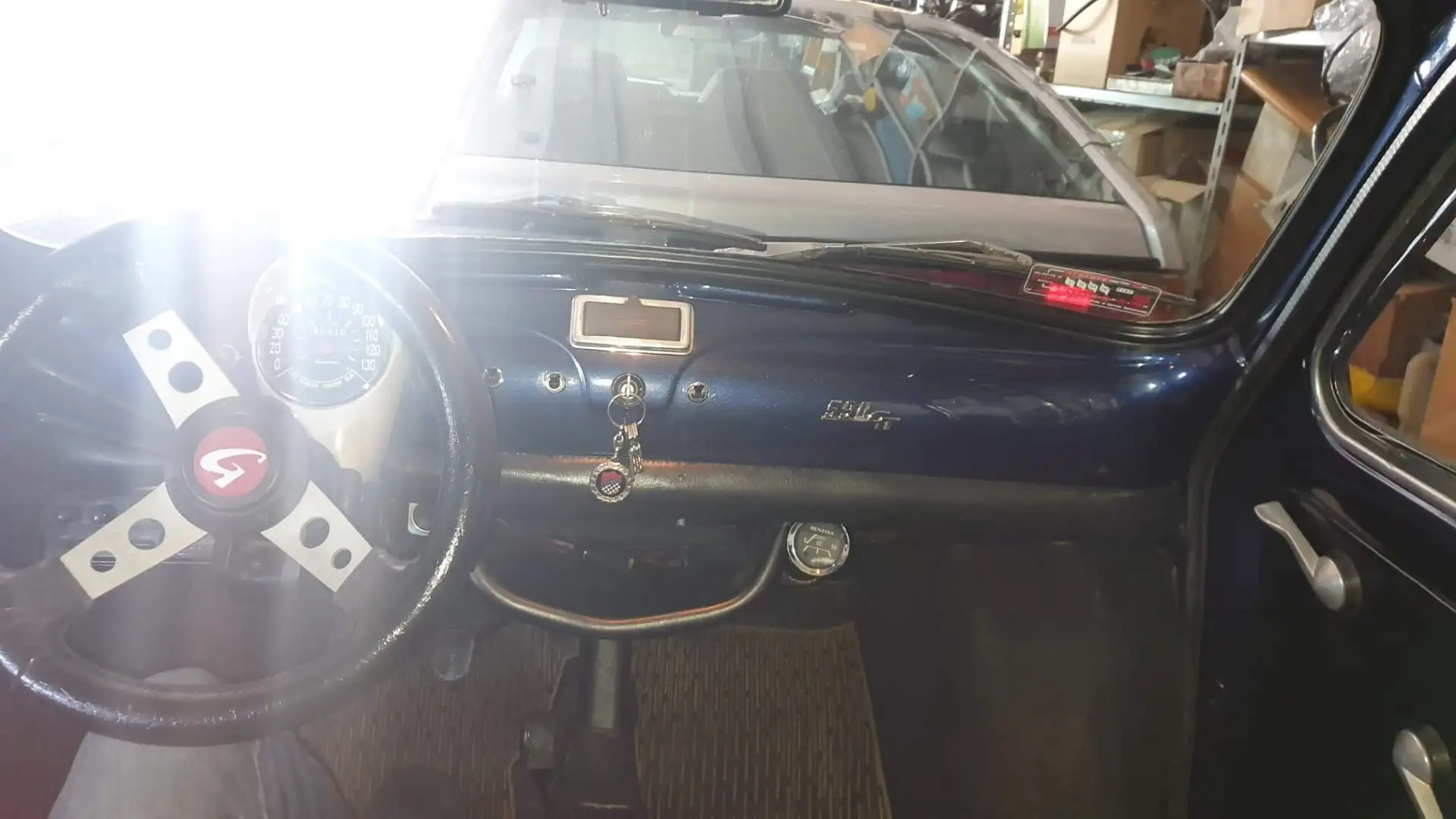 Fiat 500 Allestita totalmente Giannini Blu/Azzurro - 2