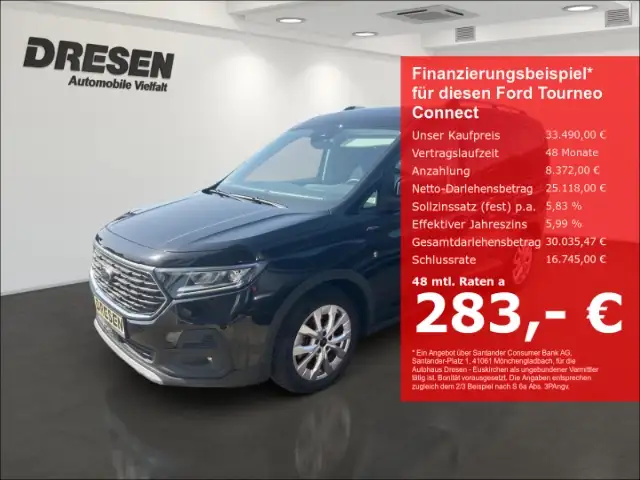 Ford Tourneo Connect Active 2.0 EcoBlue 122PS Allrad/7-Sitzer/Panorama