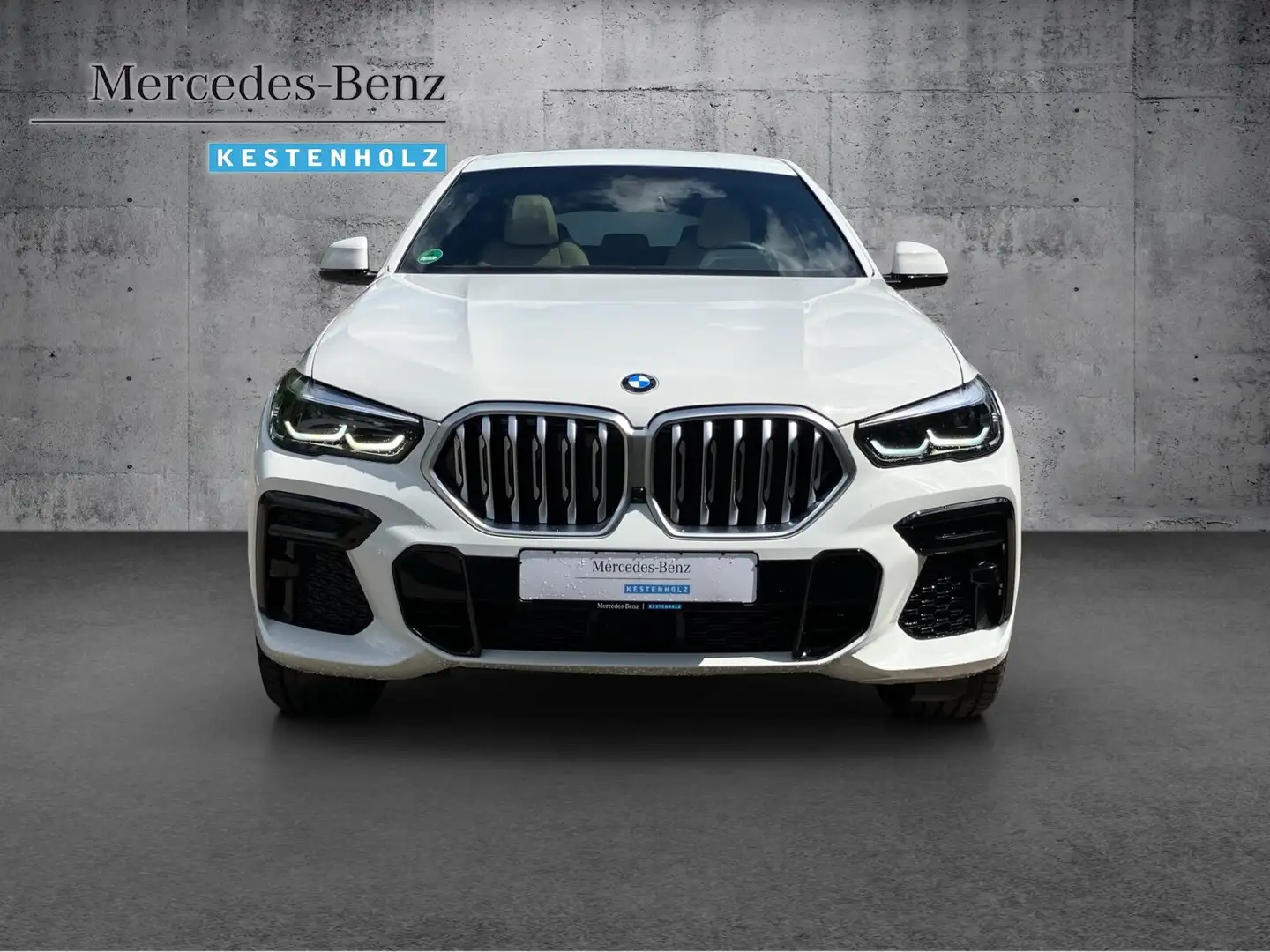 BMW X6 X6 xDrive 30d M-Sport Panorama+Memory+Fahrassi. Blanco - 2