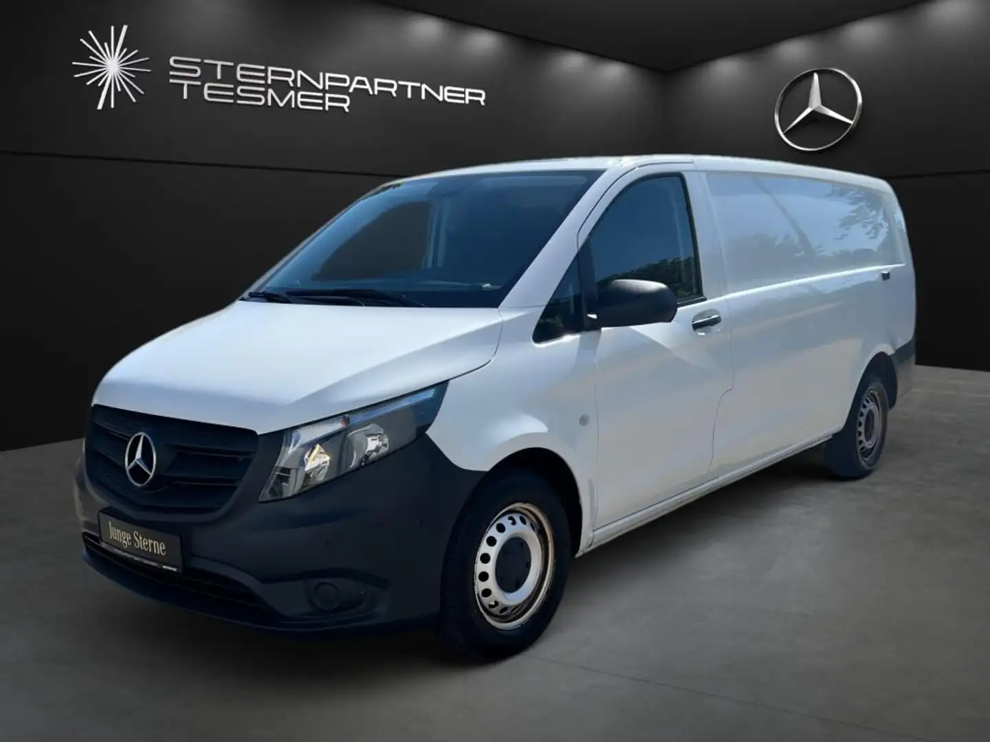 Mercedes-Benz Vito 116 CDI Kasten Extralang Klima+Kamera+Navi Weiß - 1