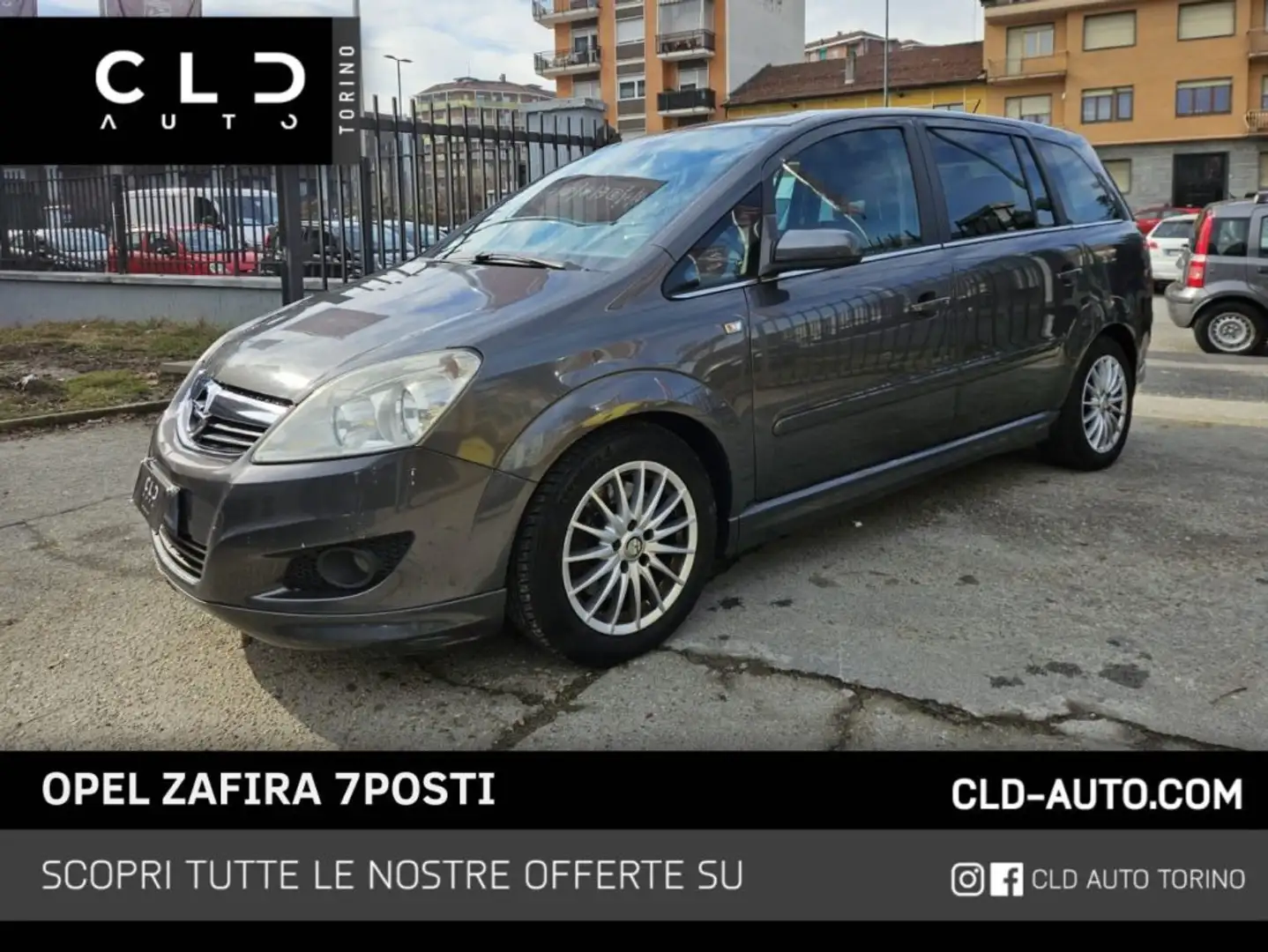 Opel Zafira 1.7 CDTI 110CV 7POSTI Grigio - 1