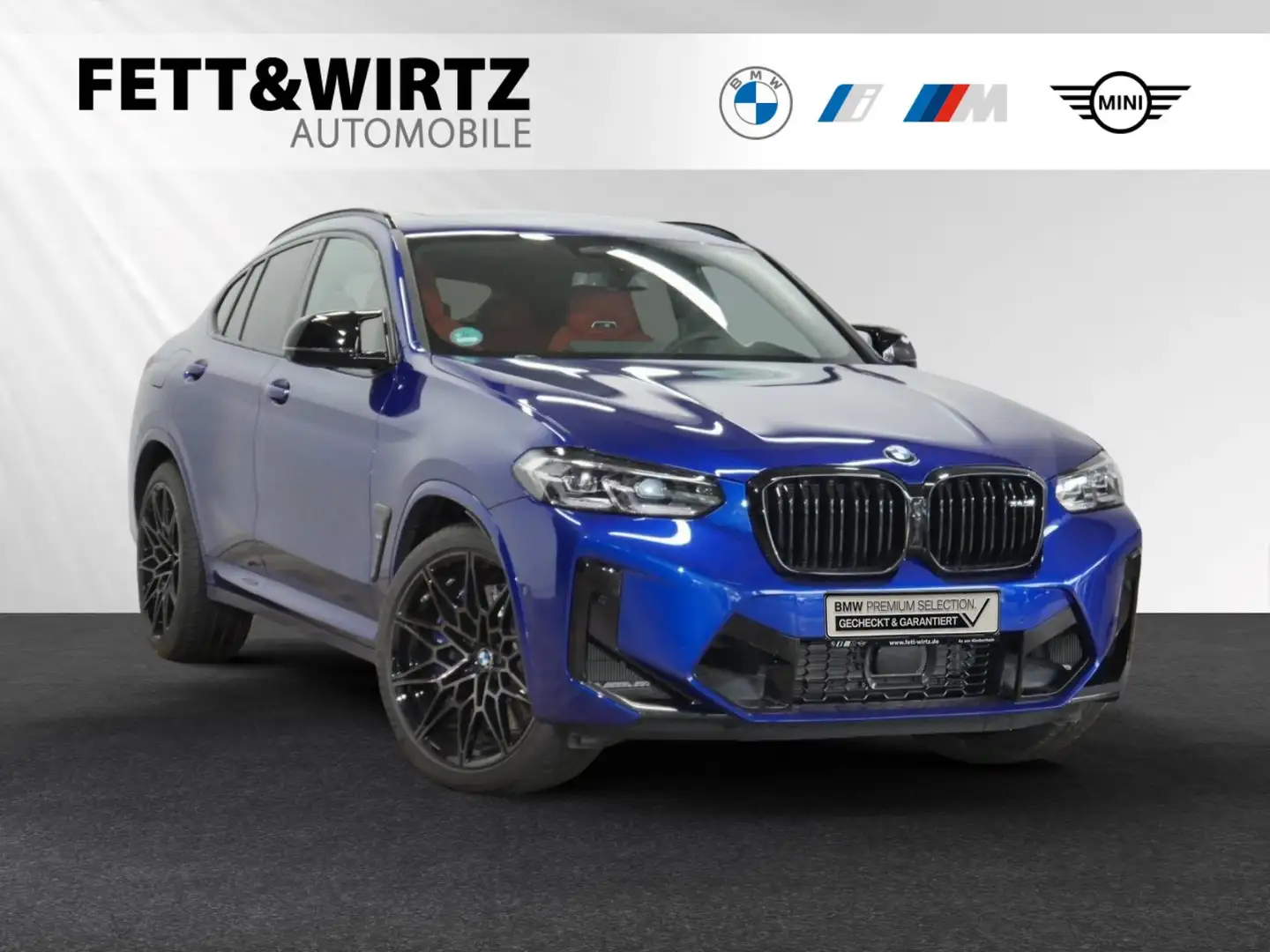 BMW X4 M Competition Pano|AHK|DAProf.|Head-Up Blauw - 1