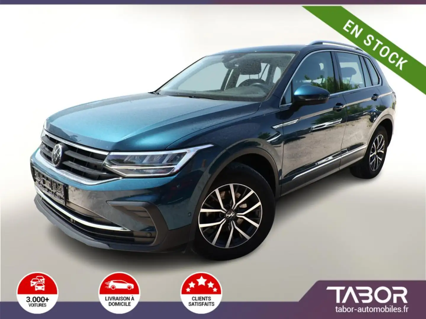 Volkswagen Tiguan 1.5 TSI 150 Life Pano ParcAs Bleu - 1