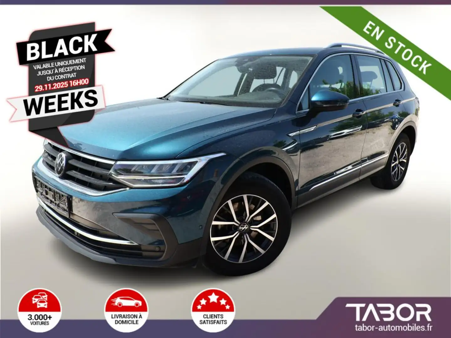 Volkswagen Tiguan 1.5 TSI 150 Life Pano ParcAs Azul - 1