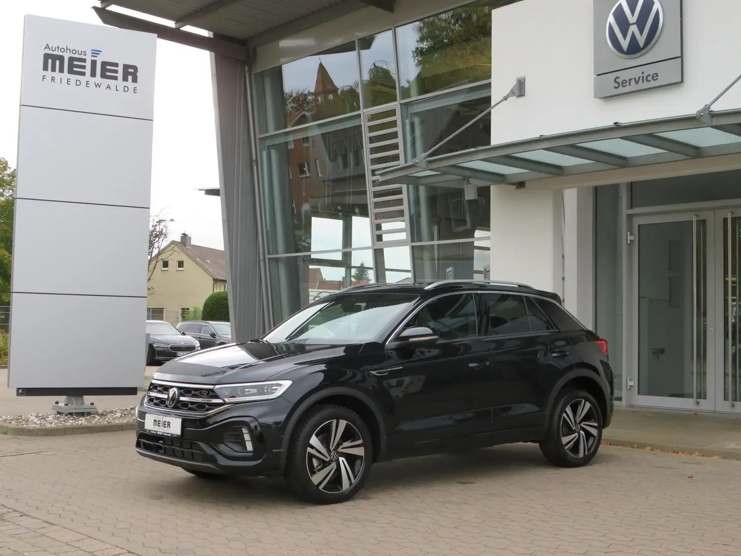 Volkswagen T-Roc R-Line 1.5TSI DSG AHK Kamera APP EasyOpen Noir - 2