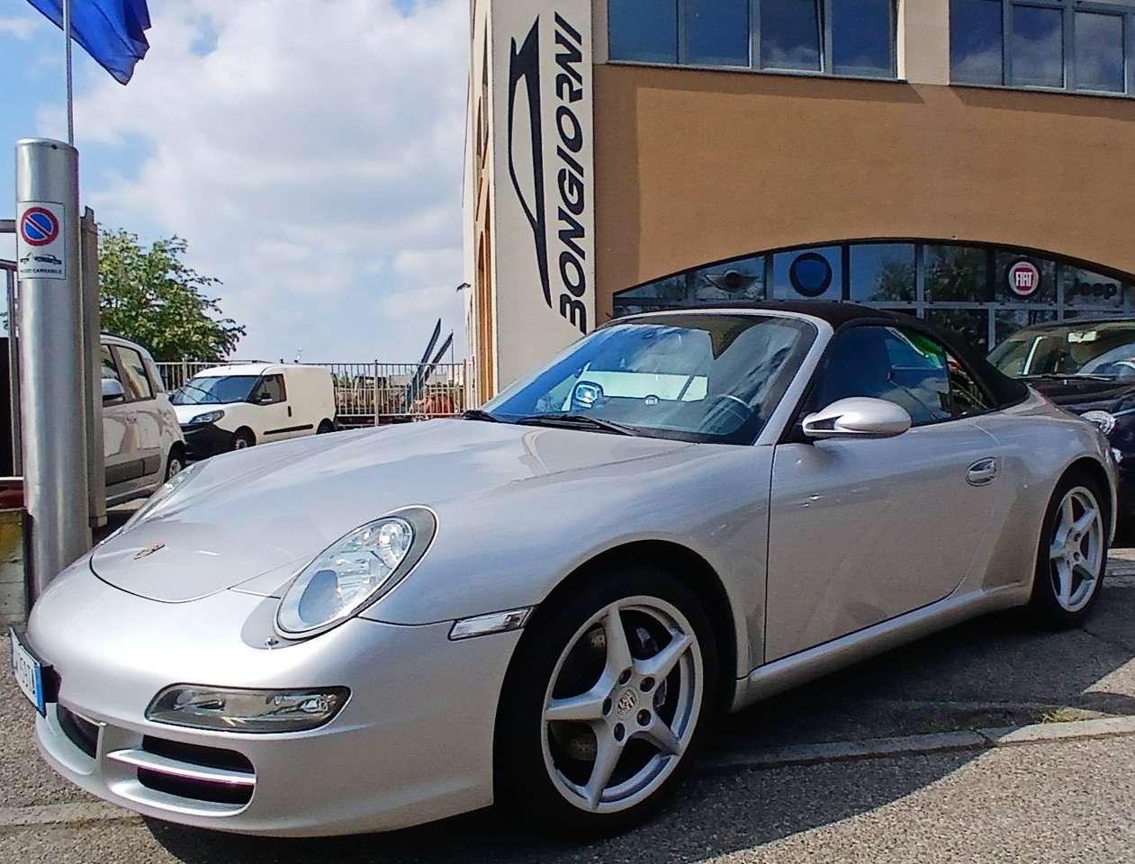 Porsche 997 cabrio manuale-italiana-unico proprietario certificato