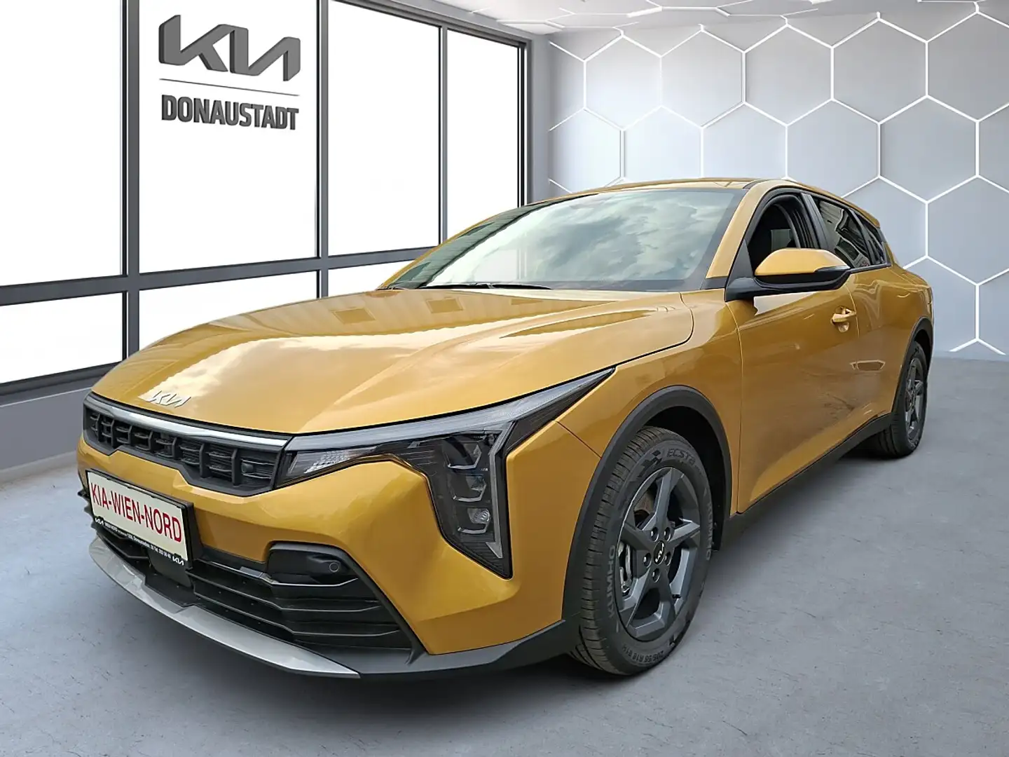 Kia K4 1,0 TGDI 48V Silber DCT | AUTO WIEN NORD Gelb - 1