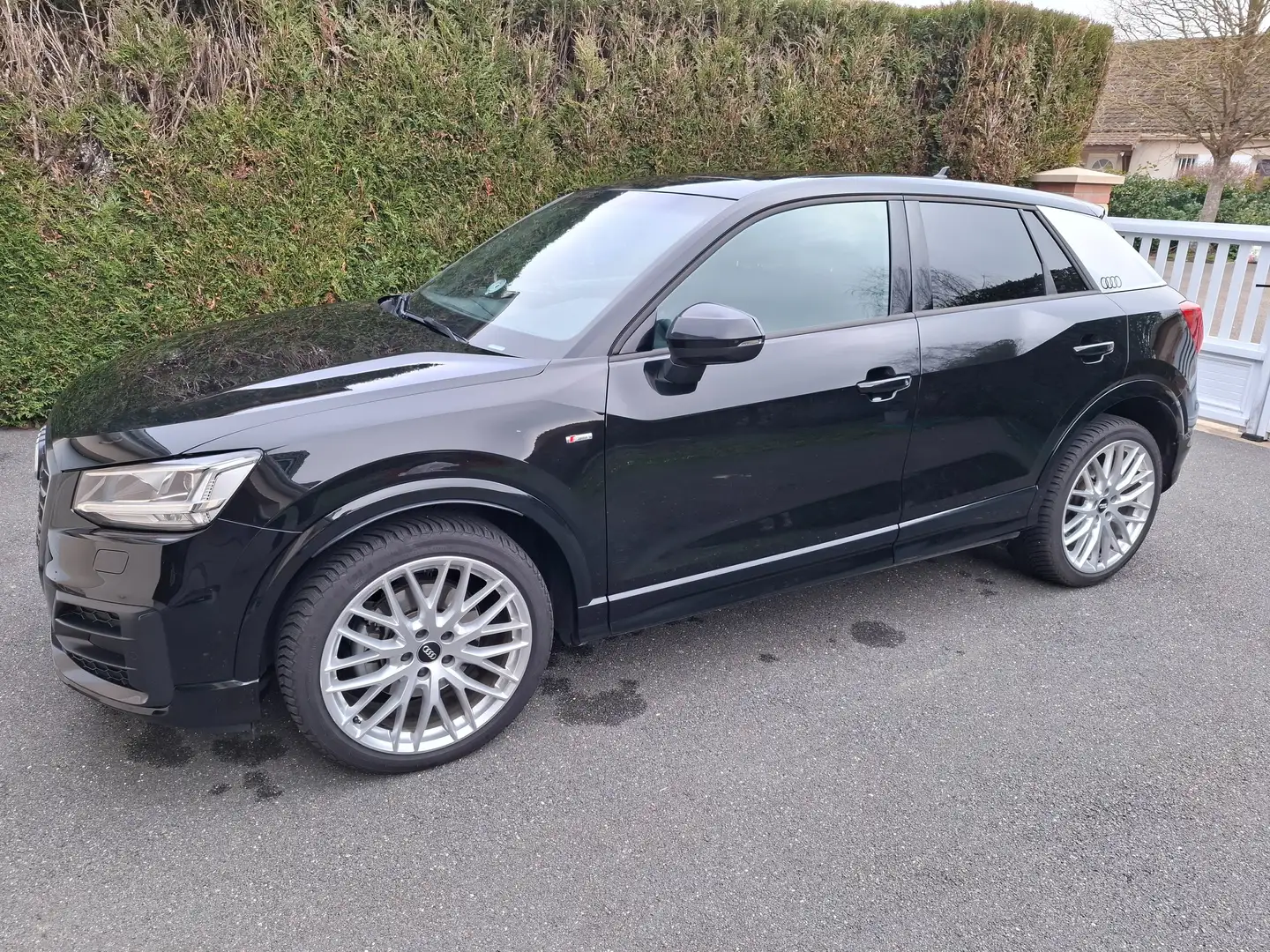 Audi Q2 Q2 2.0 TDI 150 ch S tronic 7 Quattro S Line Noir - 1