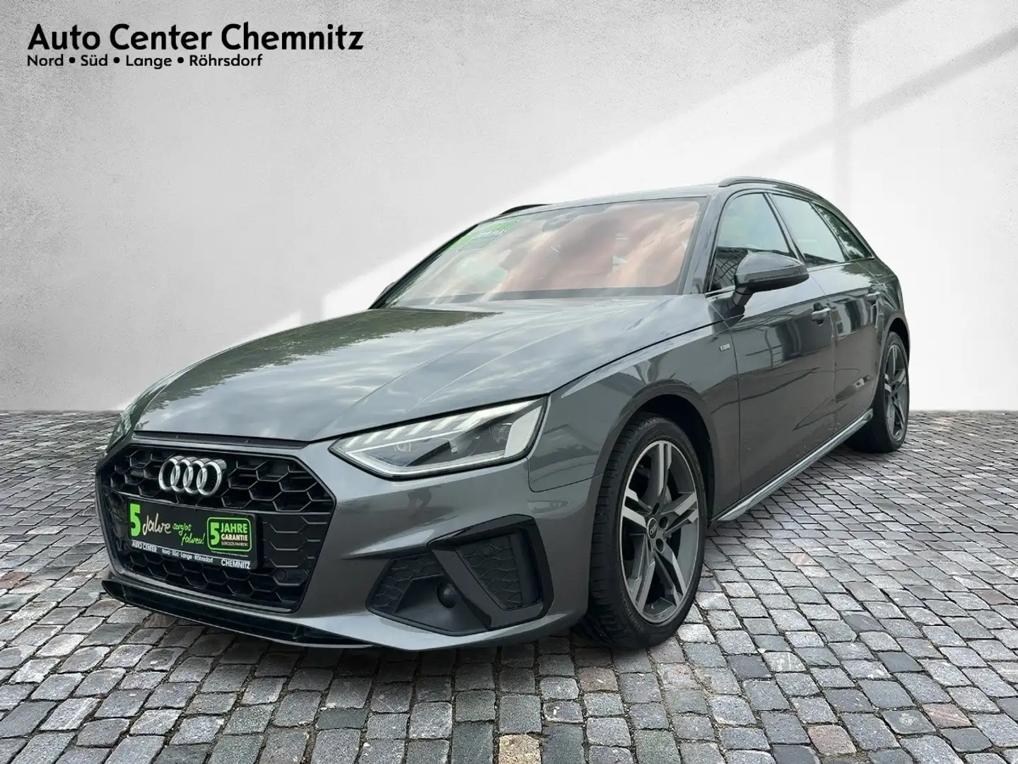 Audi A4 40 TDI quattro Avant S-Line LED/Navi/KAM/SHZ Grigio - 2