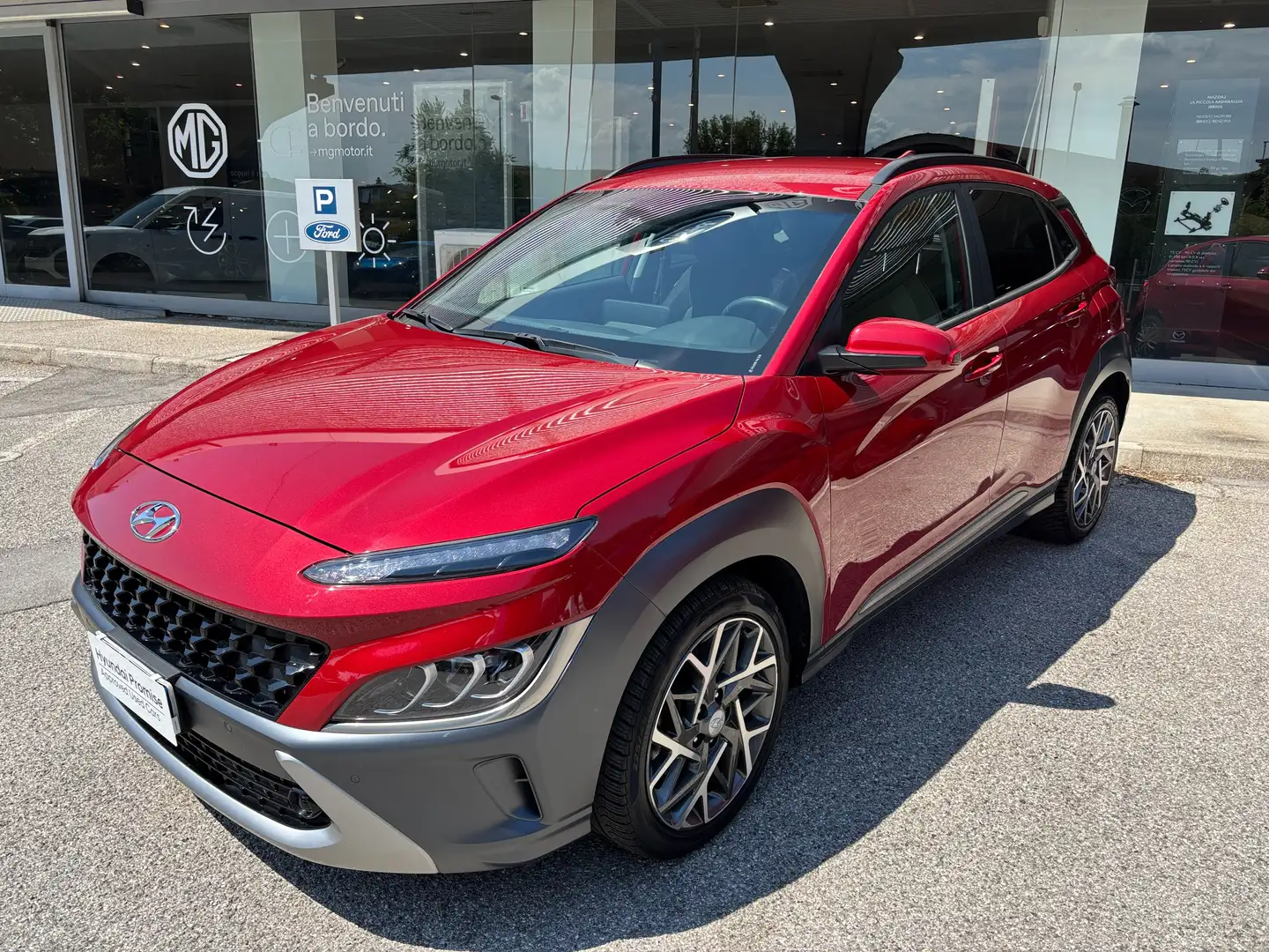 Hyundai KONA 1.6 Hev 141cv DCT Xline + Cerchi 18" Rouge - 1