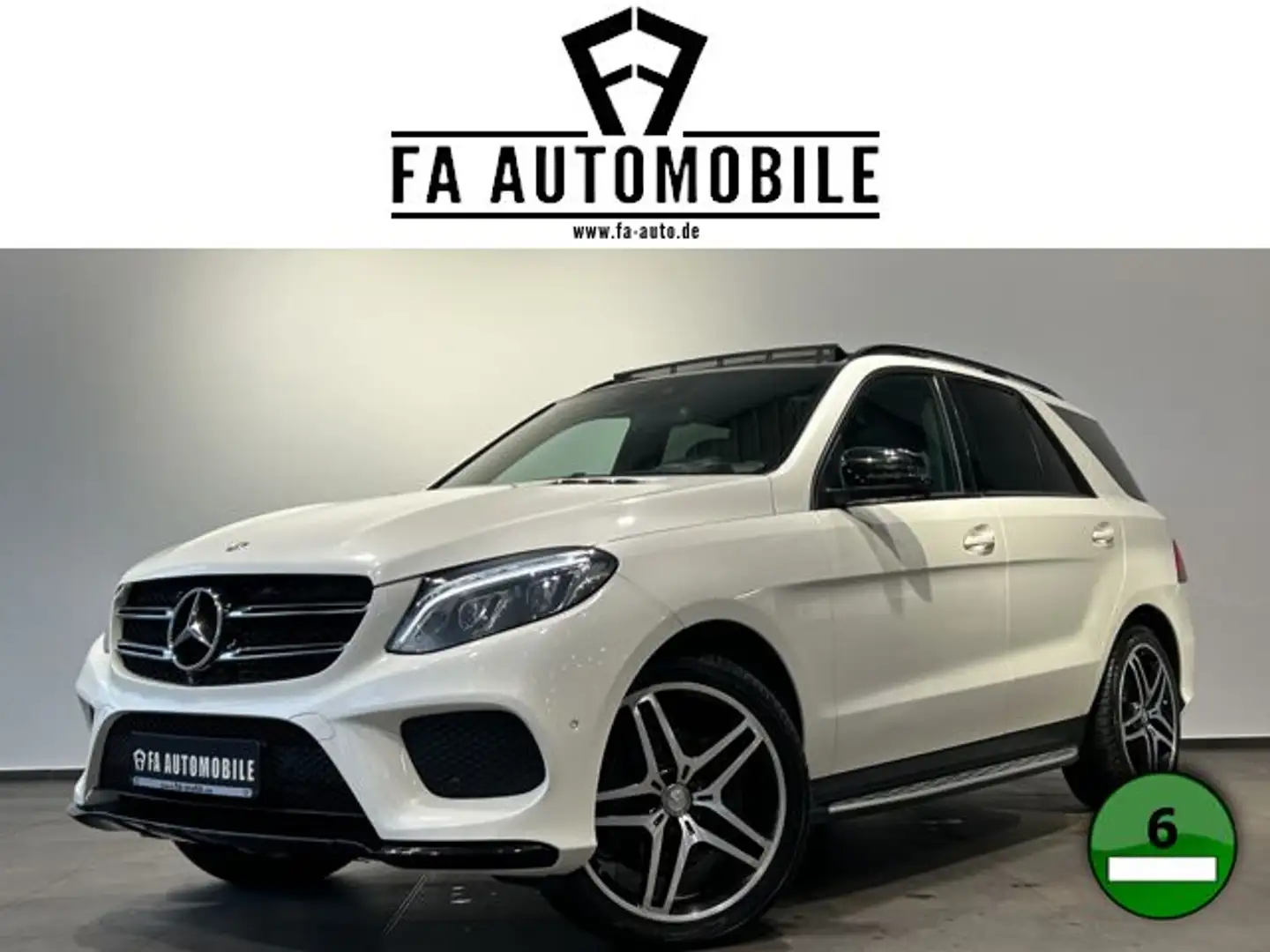 Mercedes-Benz GLE 350 d 2x AMG Line Pano HuD Massage Belüf VOL Weiß - 1
