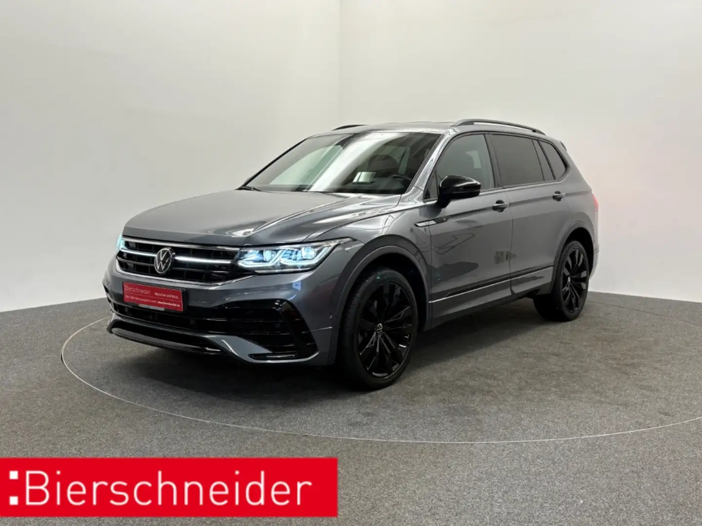 Volkswagen Tiguan Allspace 2.0 TSI 4Mo DSG R-Line IQ-LIGHT COCKPIT PRO 20 KAM Grau - 1