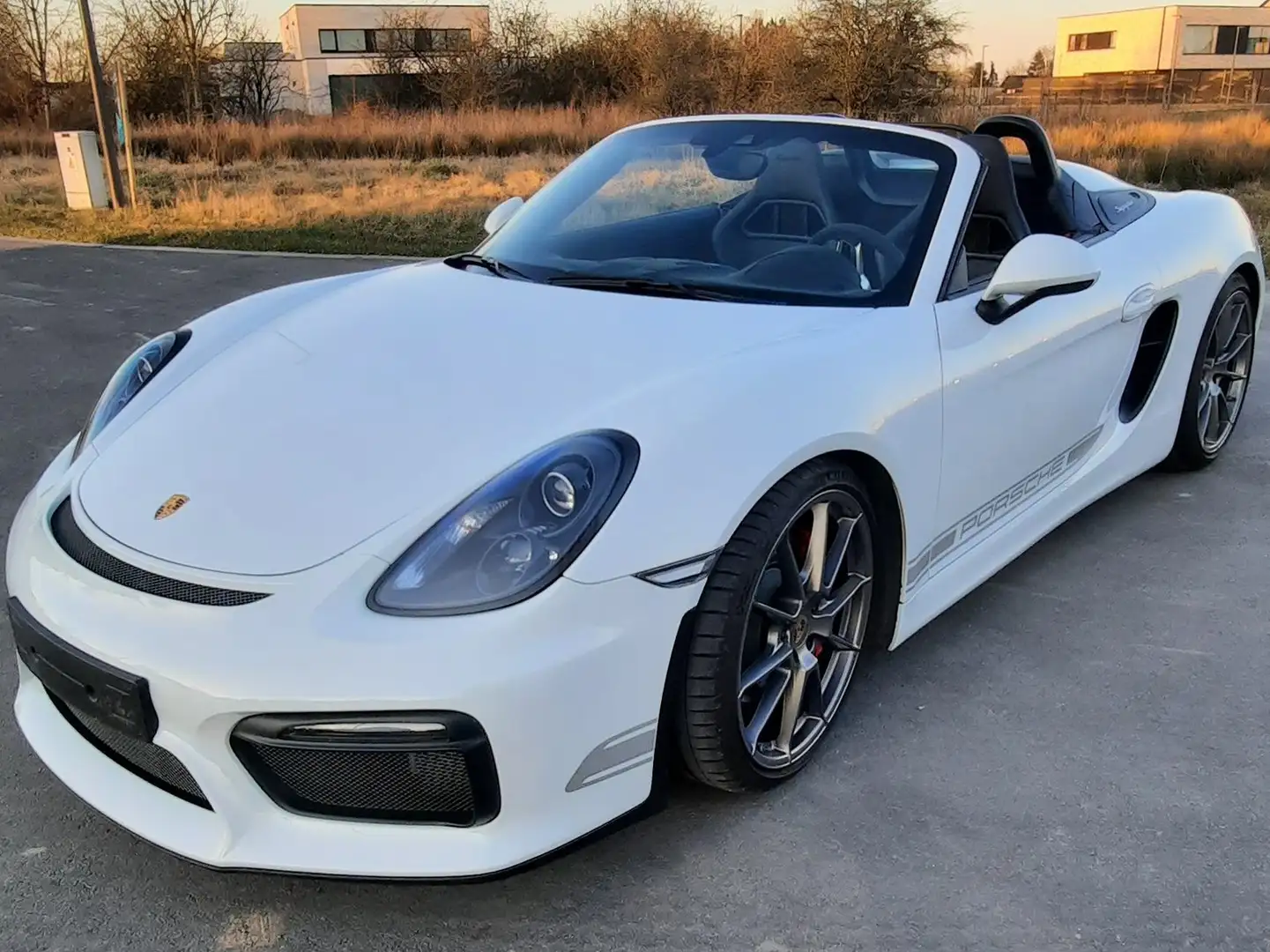 Porsche Boxster Boxster Spyder 3.8i Blanc - 1