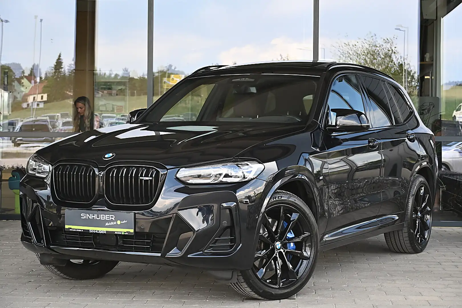 BMW X3 M 40d 48V NP €103k ACC, Panorama, DrivingProf, eS... Schwarz - 1
