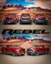 Dodge RAM 1500 5.7 V8 4x4 Rebel Night, LPG, Bakflip, digitaa Rot - thumbnail 4