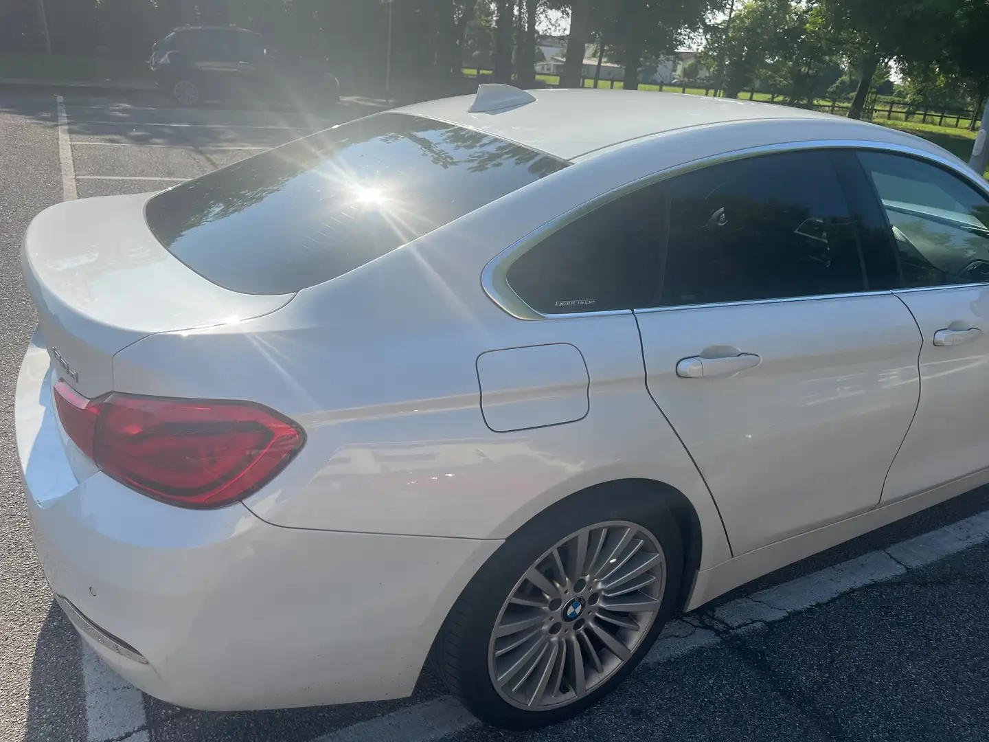 BMW 420 Serie 4 F36 2017 Gran Coupe 420d Gran Coupe Luxury Bianco - 1