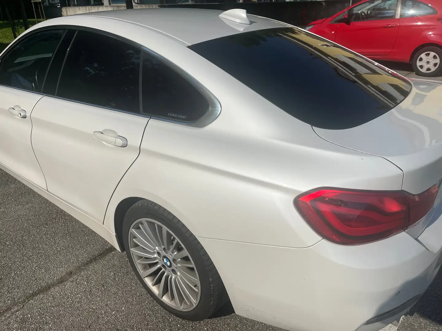 BMW 420 Serie 4 F36 2017 Gran Coupe 420d Gran Coupe Luxury Bianco - 2