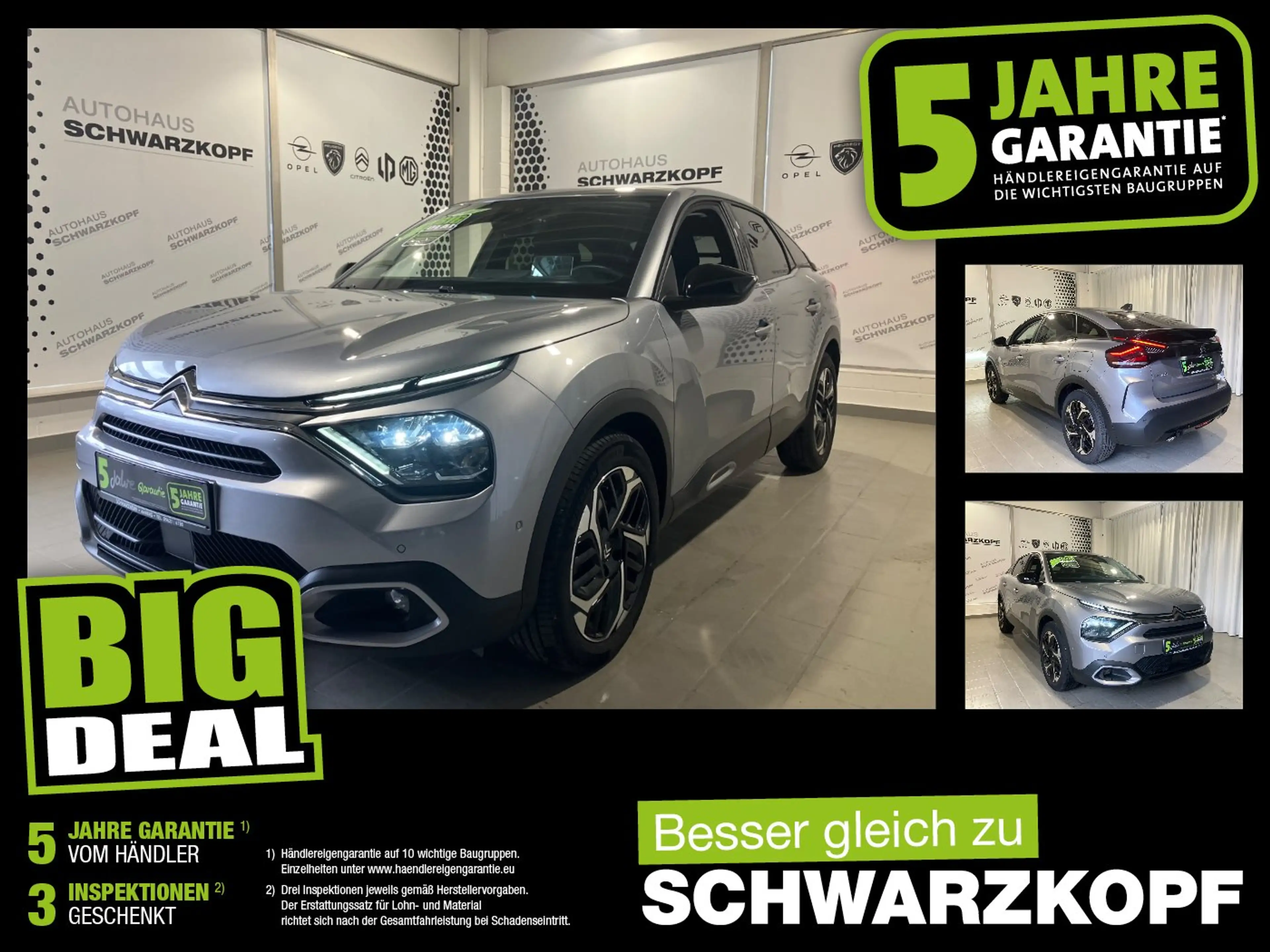 Citroen C4 Sitz-/Lenkrad-/Scheibenheizung+Navi+18'' Alu