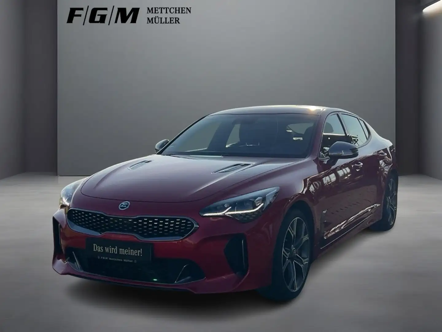 Kia Stinger 3.3 V6 GT HeadUp|Sitzhz|SmartKey|TWA Roşu - 2