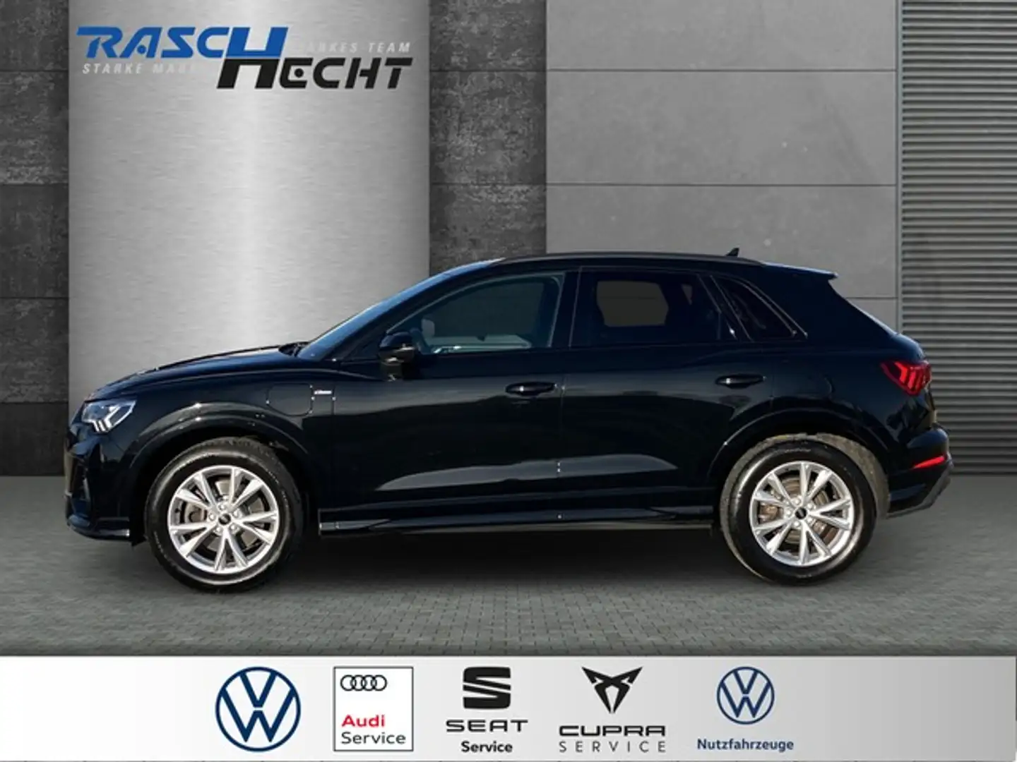 Audi Q3 S line 45 TFSI e S tronic*LED*NAVI*SHZ* Schwarz - 2