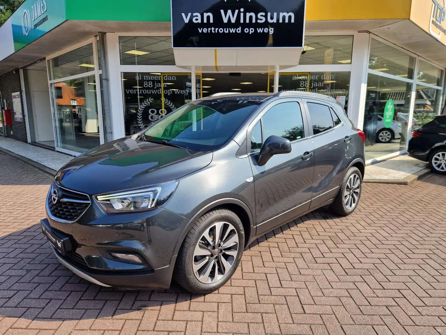 Opel Mokka X 1.4 Turbo Innovation | Leer | Navi | Camera | AGR Grijs - 2