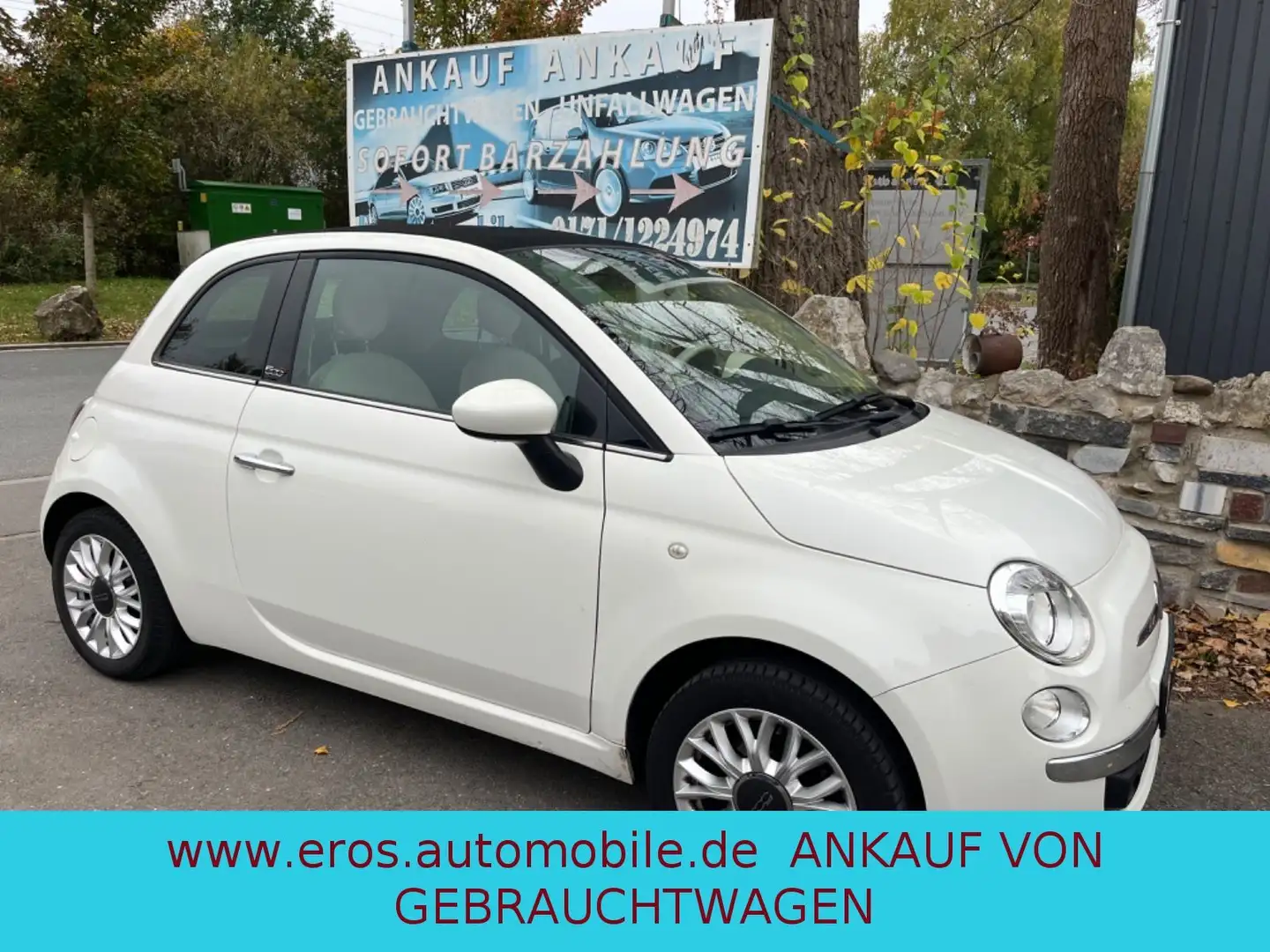 Fiat 500C /KLIMA/EURO6/ Blanc - 1