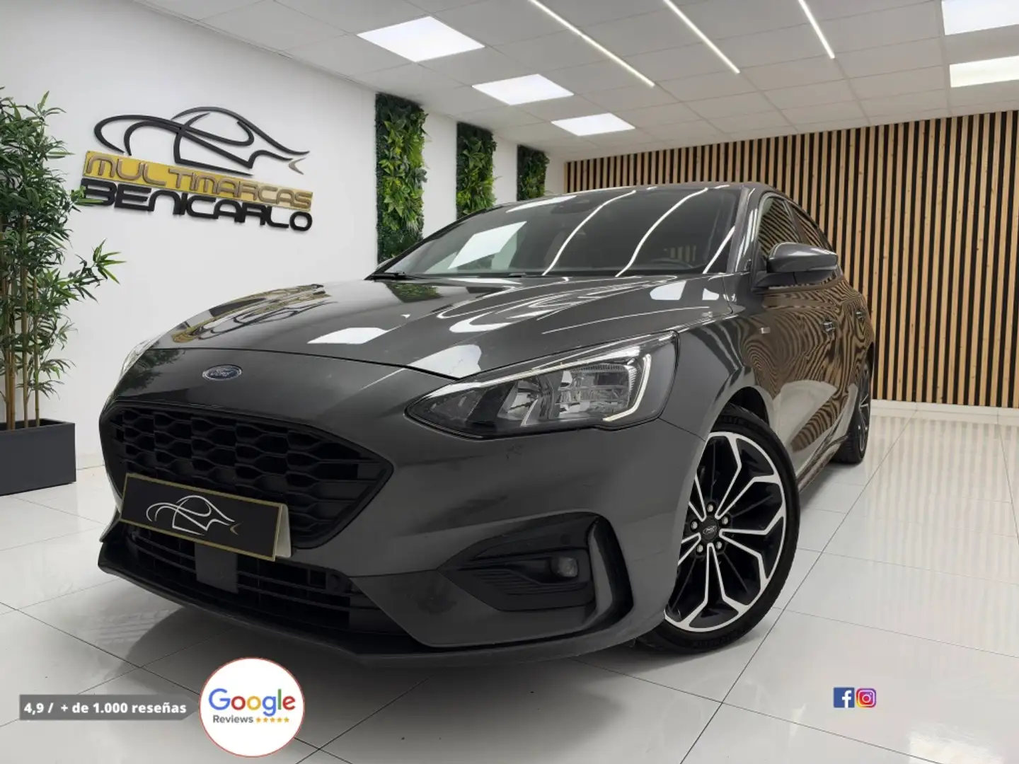Ford Focus 2.0Ecoblue ST Line X 150 Gris - 2