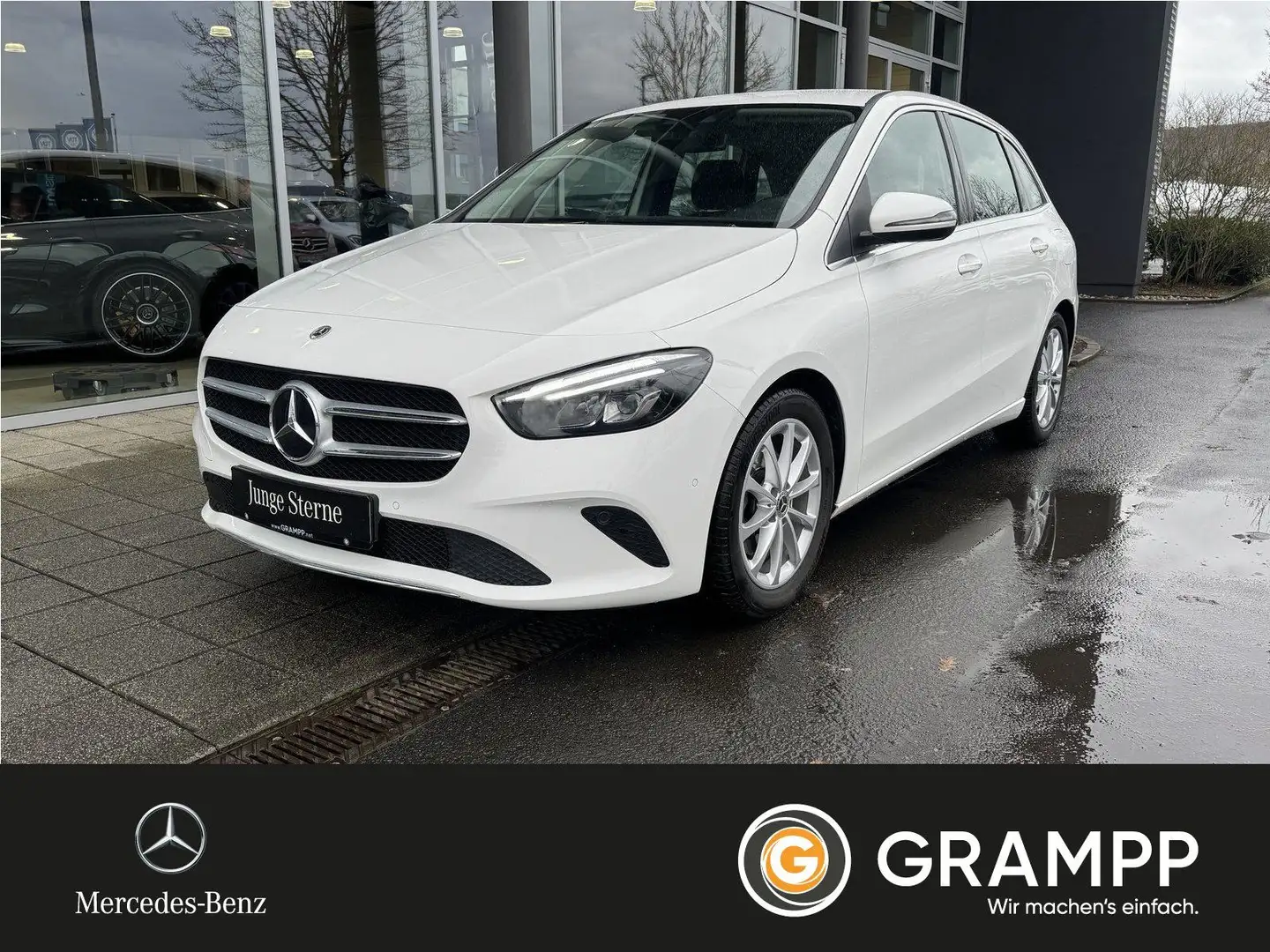 Mercedes-Benz B 200 Progressive (EURO 6d) Weiß - 1