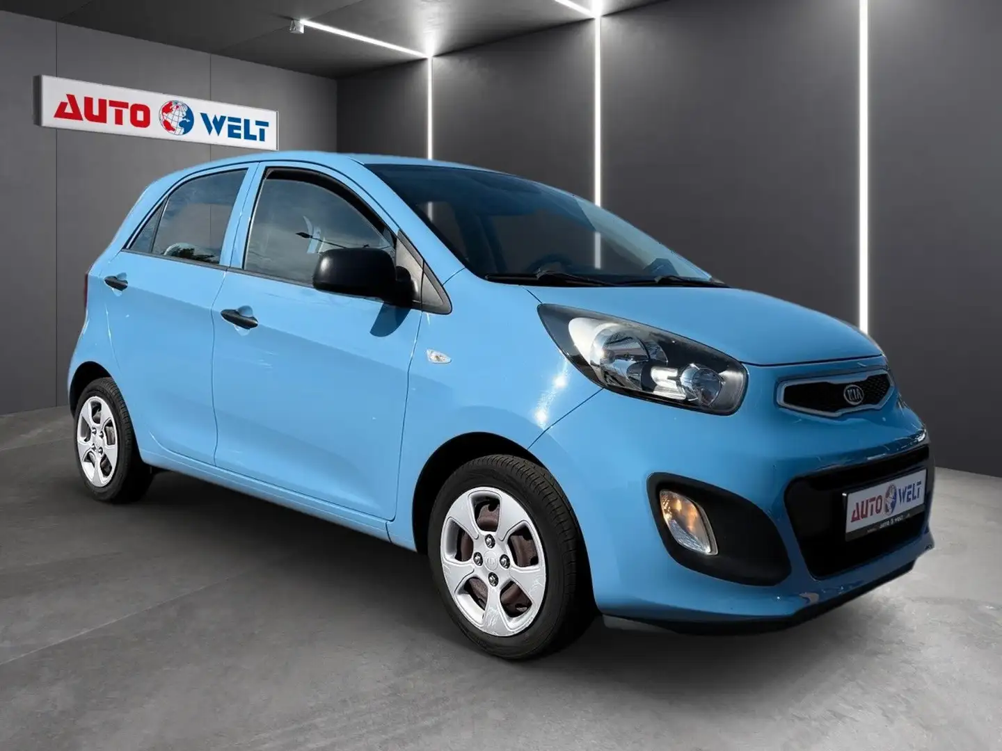 Kia Picanto 1.0 5-trg. Klimaanlage Navigation Blau - 2