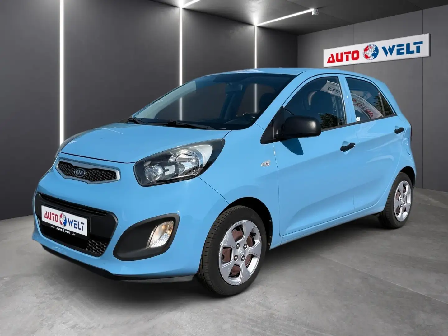 Kia Picanto 1.0 5-trg. Klimaanlage Navigation Blau - 1