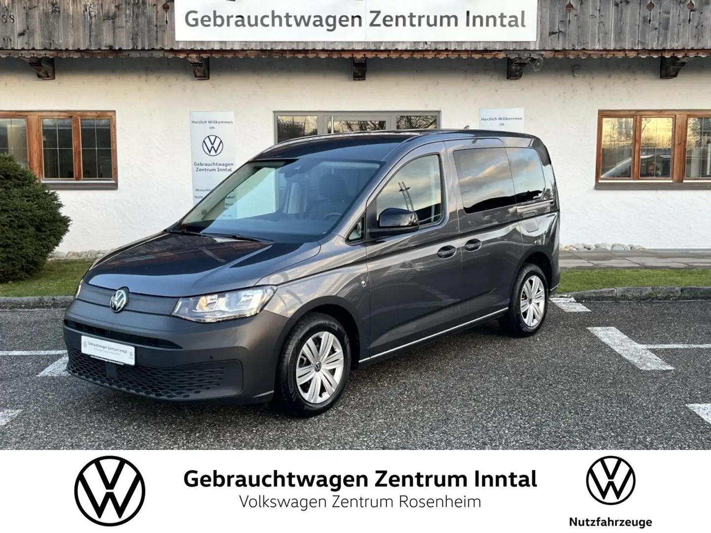 Volkswagen Caddy 2,0 TDI DSG (Navi+PDC+AHK) Klima Einparkhilfe Grau - 1
