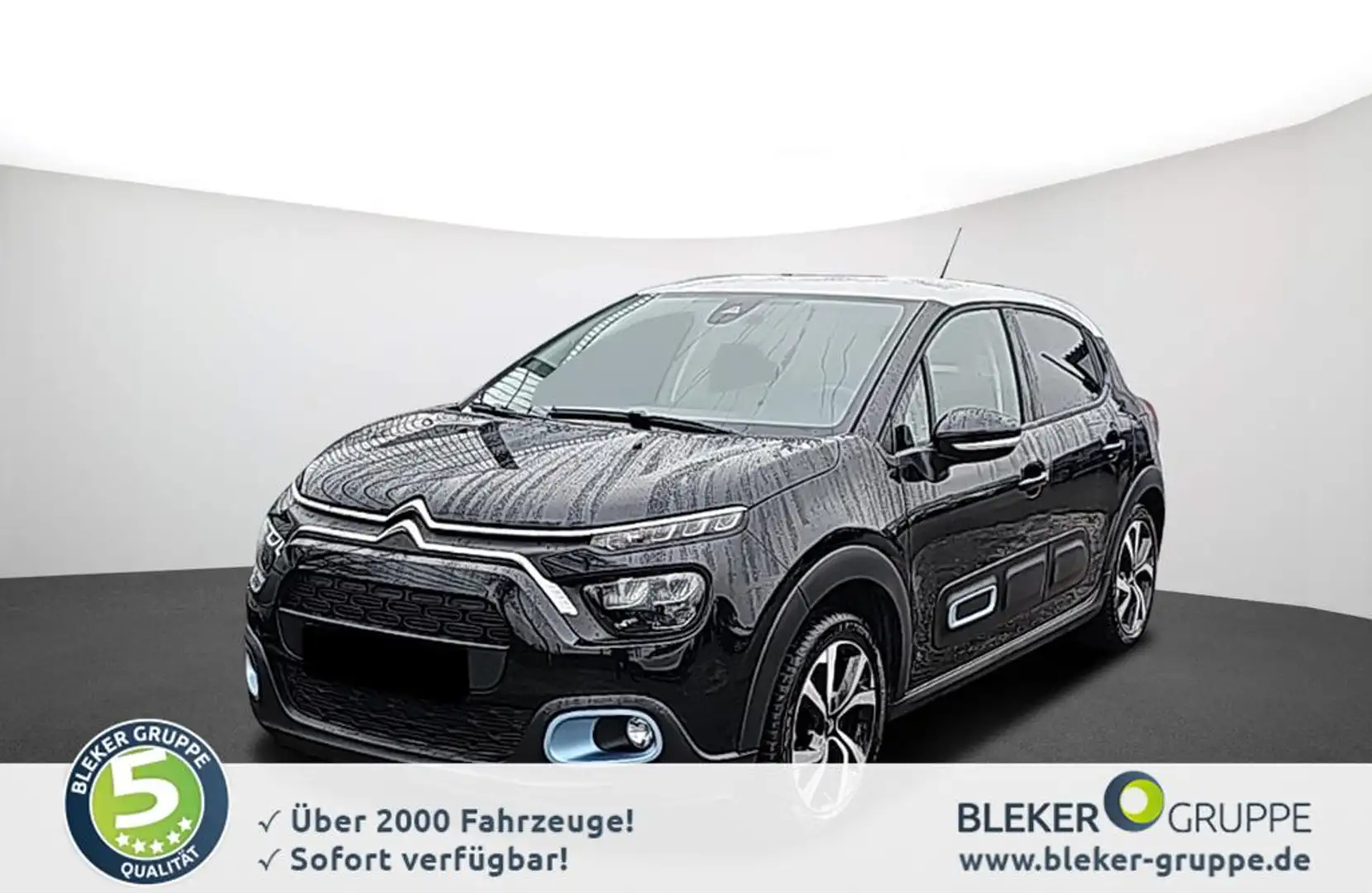 Citroen C3 PureTech 110 Elle Schwarz - 1