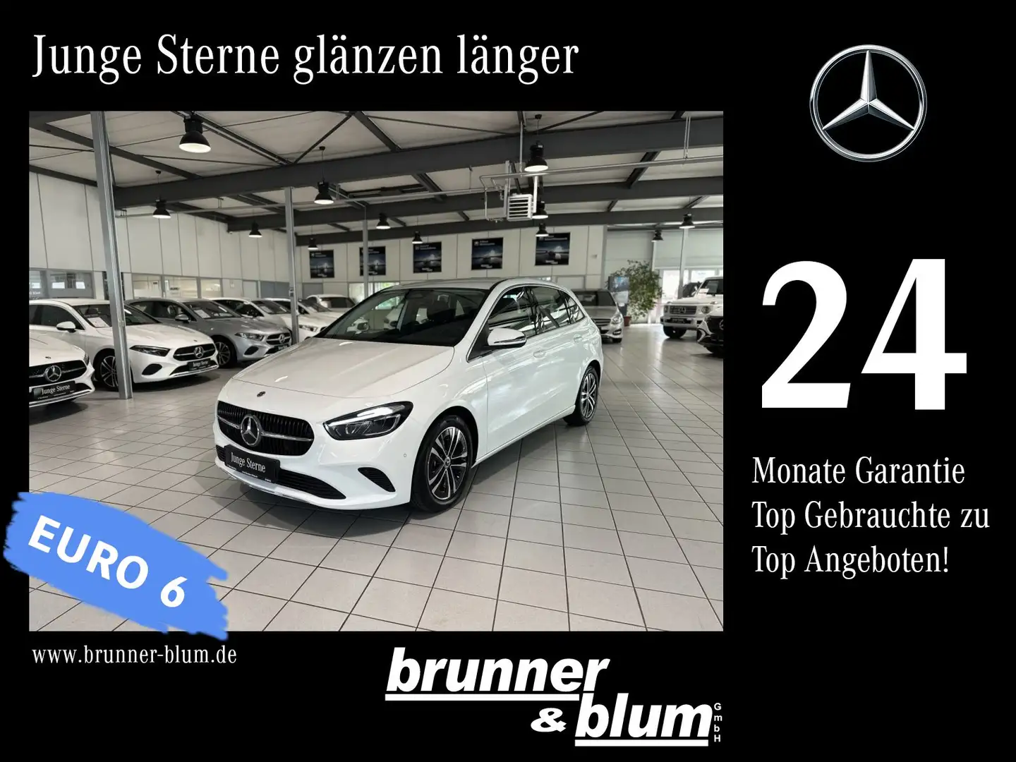 Mercedes-Benz B 200 B 200 Progressive,AHK,LED,Kamera,Spur,MBUX,DAB, BC Weiß - 1