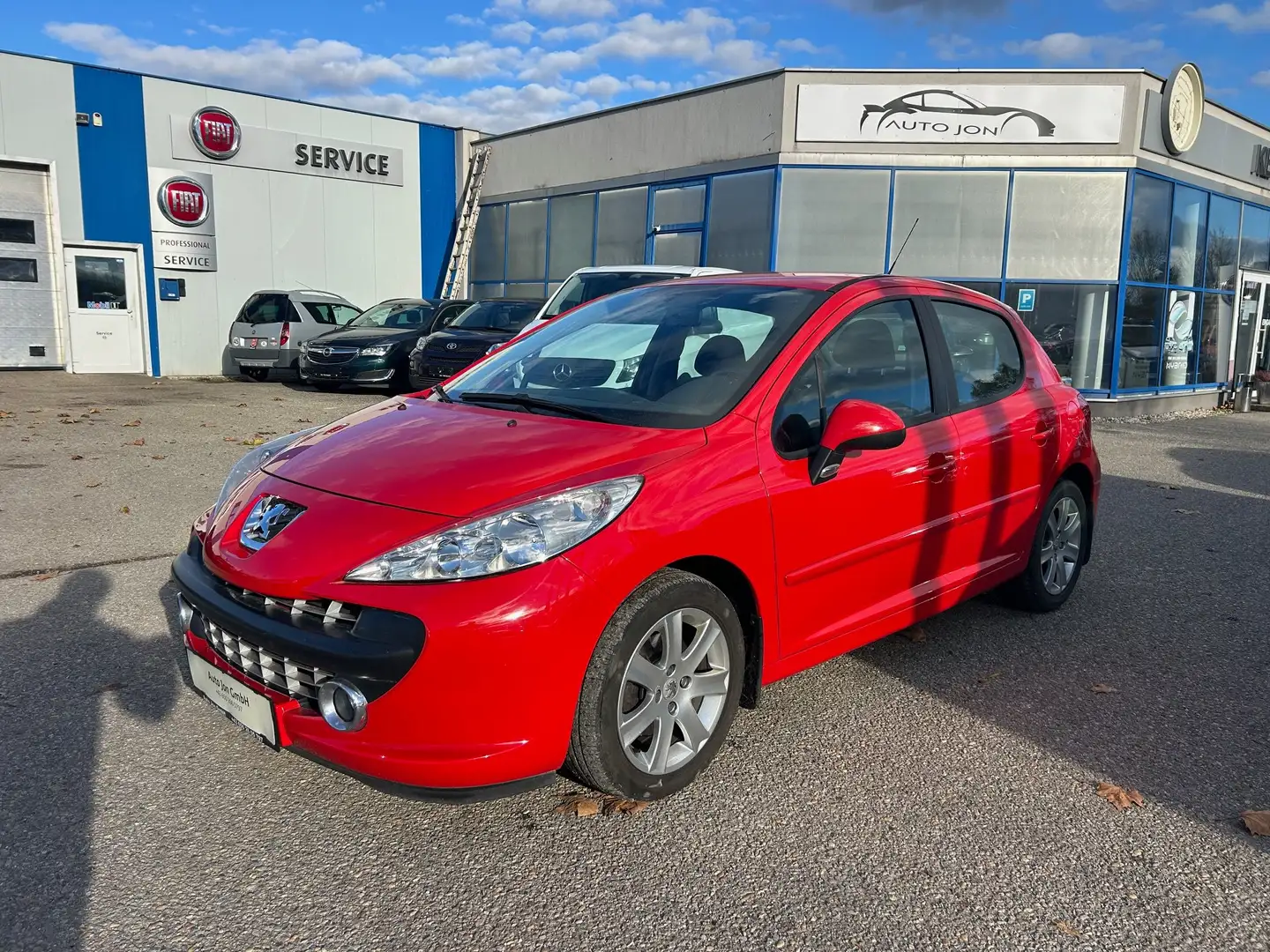 Peugeot 207 Active HDI 90, Pickerl bis 04/26, 2 Besitz, Klima Rot - 1