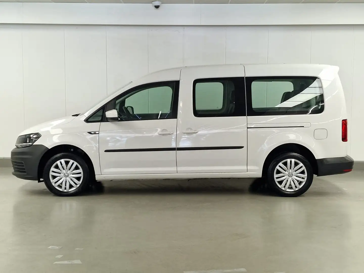 Volkswagen Caddy 2.0 TDI 102 CV MAXI FAMILY 7 PLACES GPS CLIM Blanc - 2