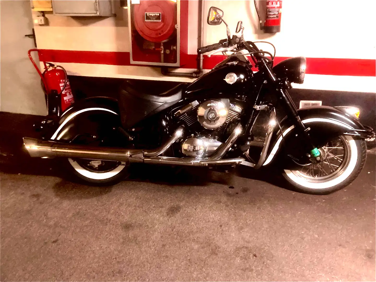 Kawasaki VN 800 Drifter Negro - 1