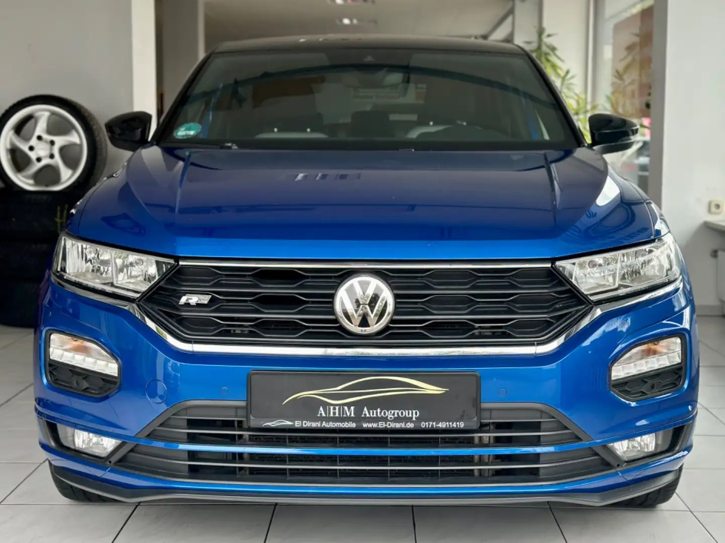 Volkswagen T-Roc 2.0 TSI DSG 4Motion R-Line Beats/R-Cam/ACC Blau - 2