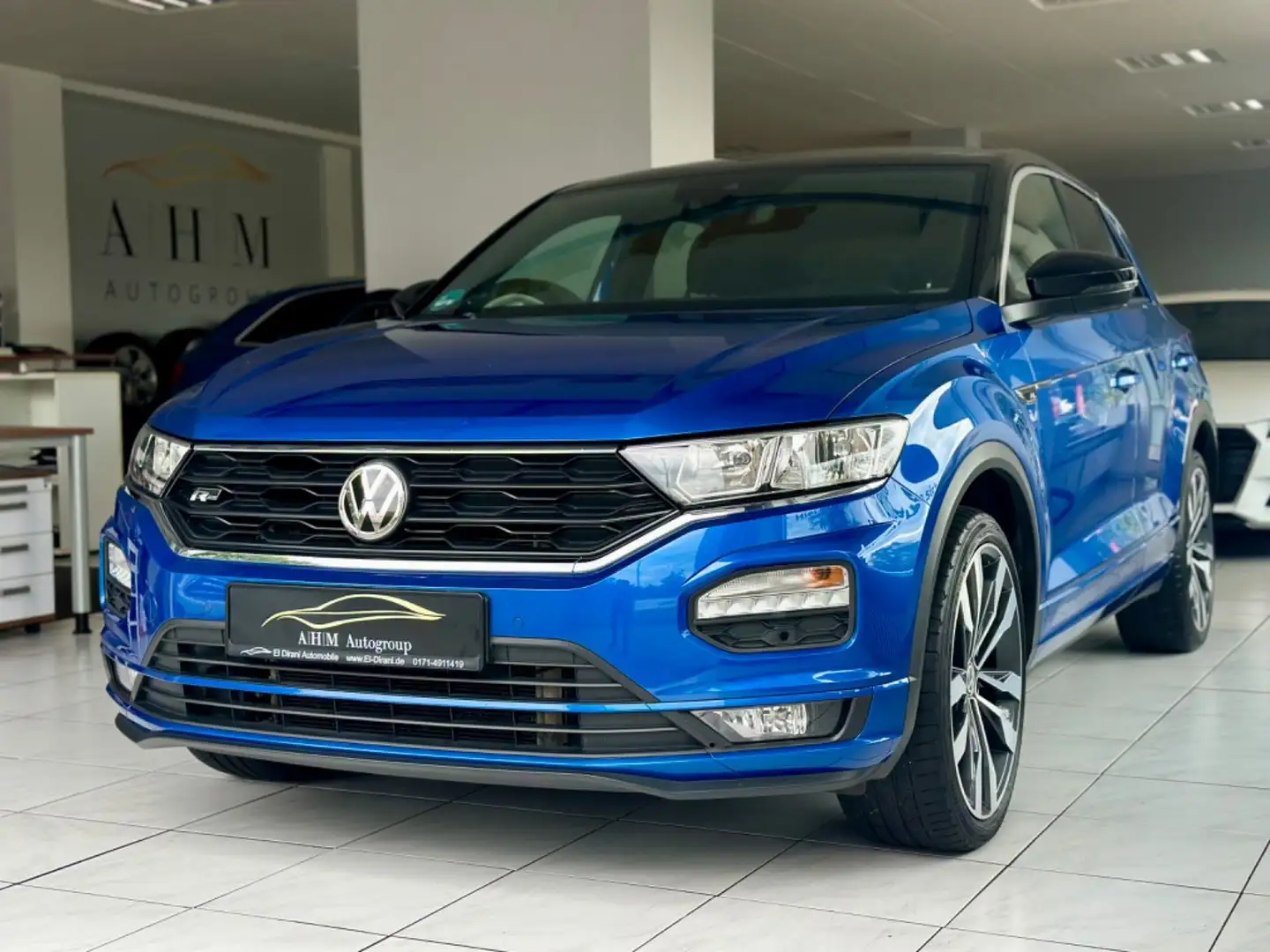 Volkswagen T-Roc 2.0 TSI DSG 4Motion R-Line Beats/R-Cam/ACC Blau - 1