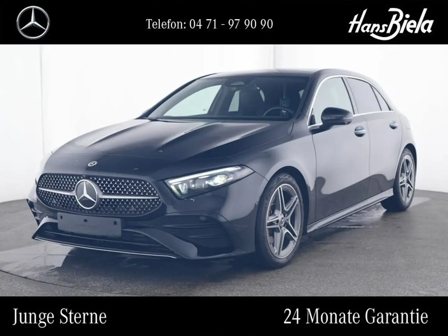 Mercedes-Benz A 220 A 220 d AMG Prem+/Pano/Bur/Multi/360°/Mem Styling Schwarz - 1