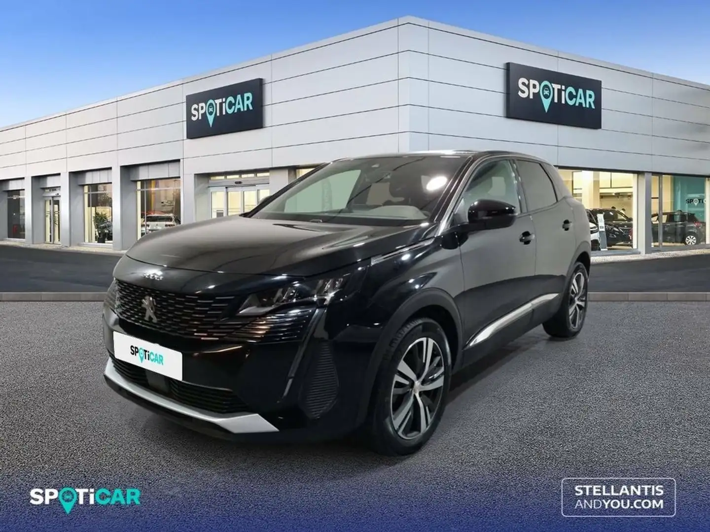 Peugeot 3008 1.2 PureTech S&S Allure 130 Noir - 1