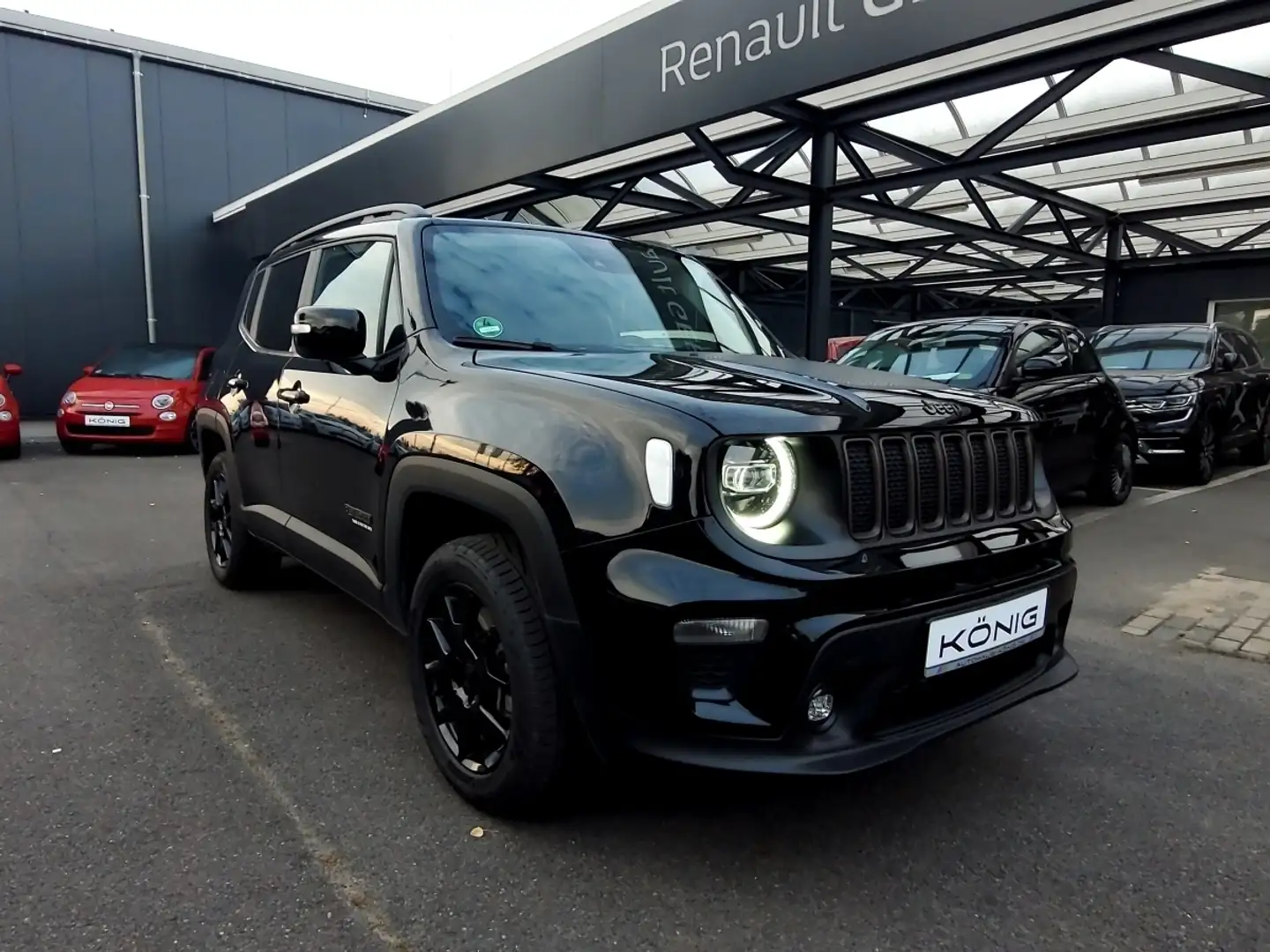 Jeep Renegade Upland Automatik Allrad *Klima*Carplay Schwarz - 2