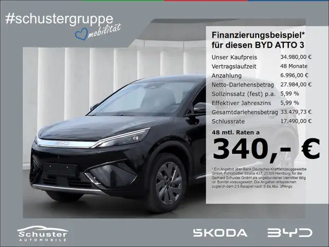 Byd ATTO 3 EVO Design*Sitzbelüft 360°Kam ACC Leder