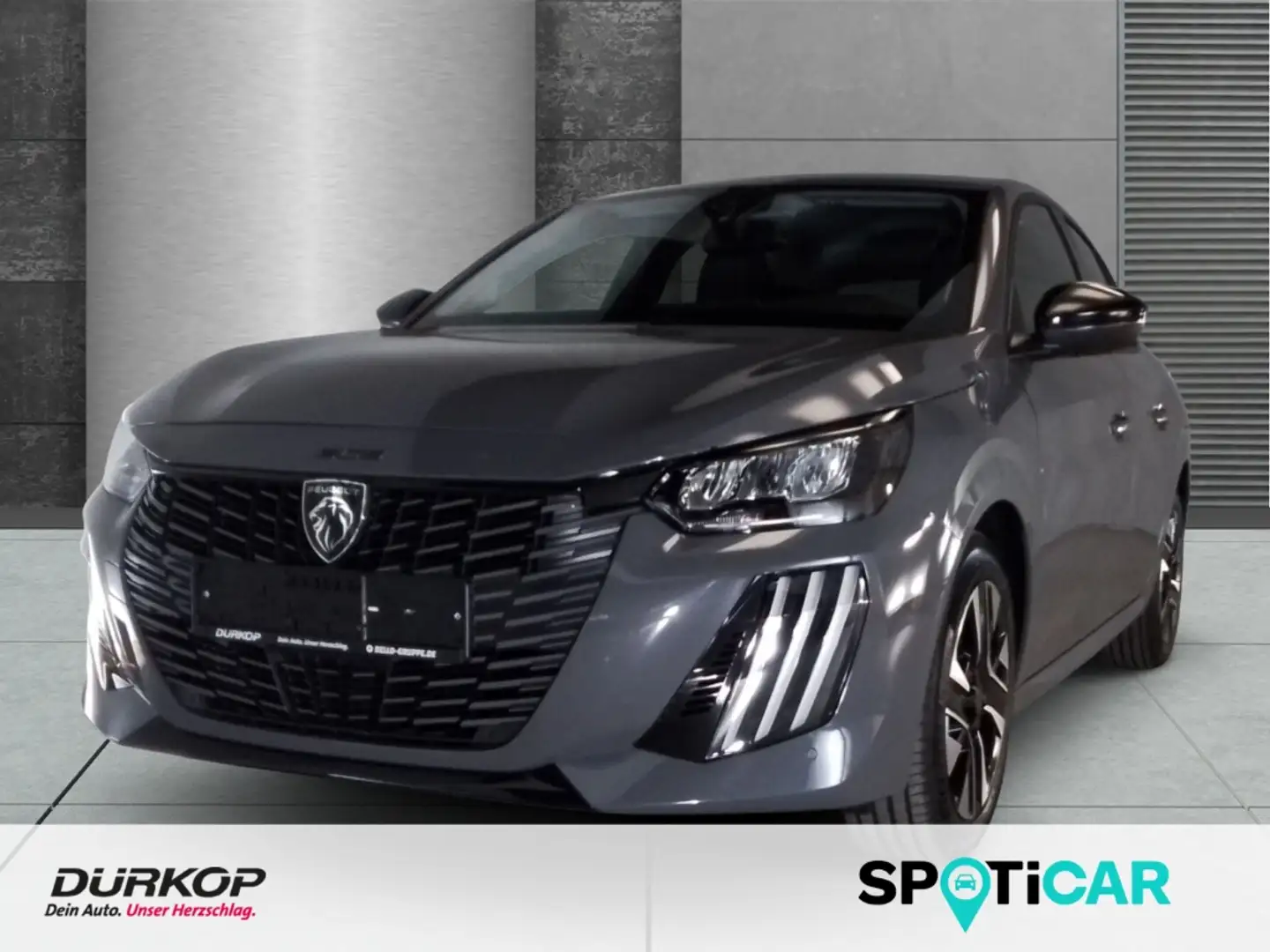 Peugeot 208 1.2 PureTech 100 Allure Sitzheizung Rückfahrkamera Grau - 1
