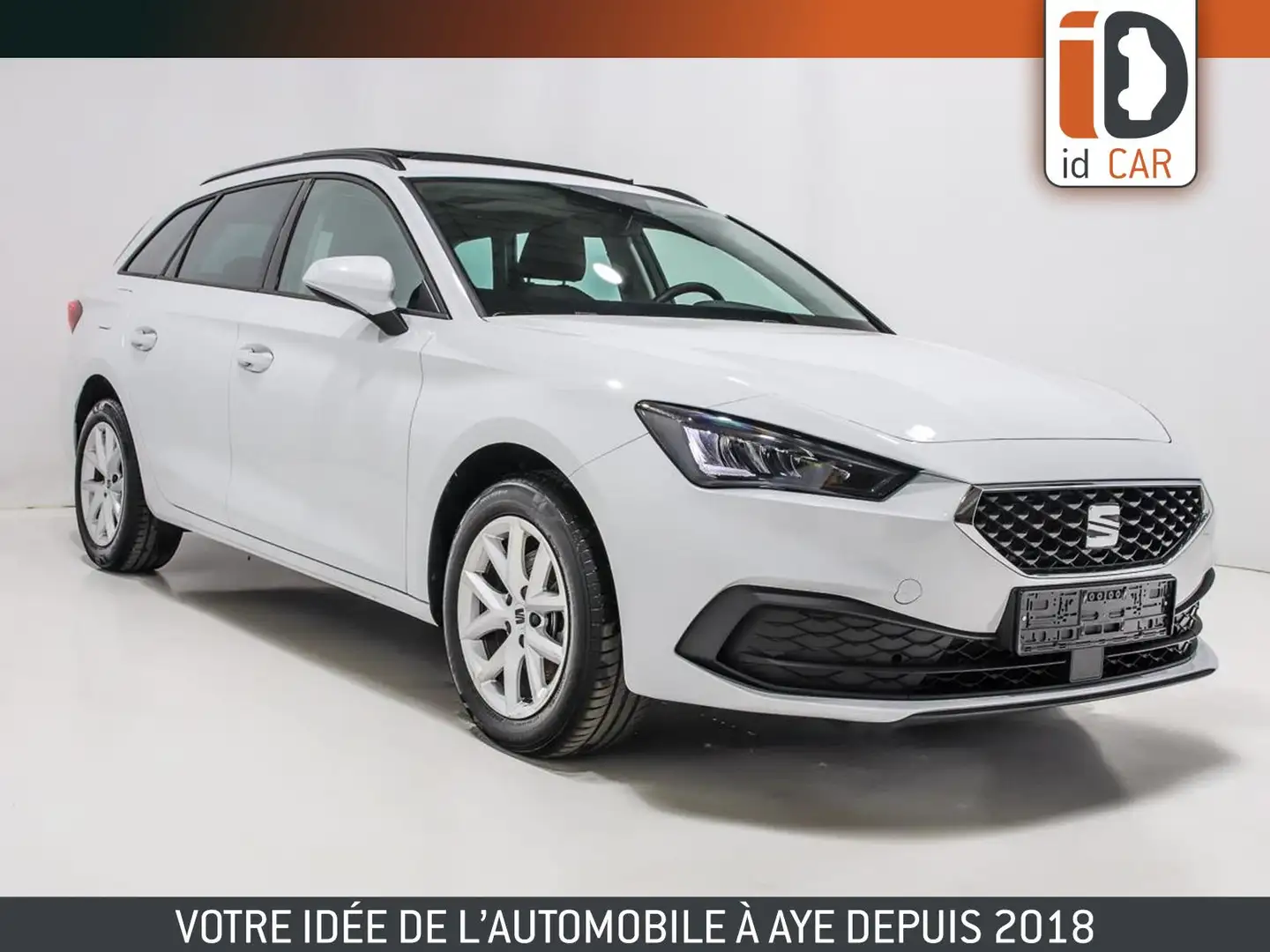 SEAT Leon SW 1.0 eTSI 110 DSG STYLE TOIT PANO LED ACC JA16 Weiß - 1